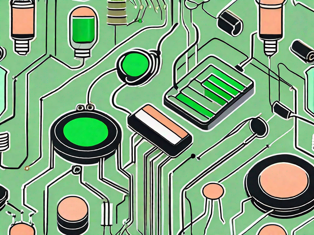 Various passive electronic components such as resistors