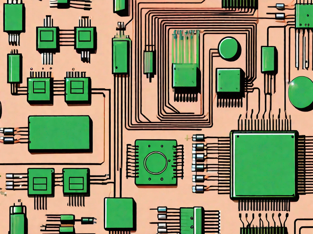 Various ic (integrated circuit) components such as microchips