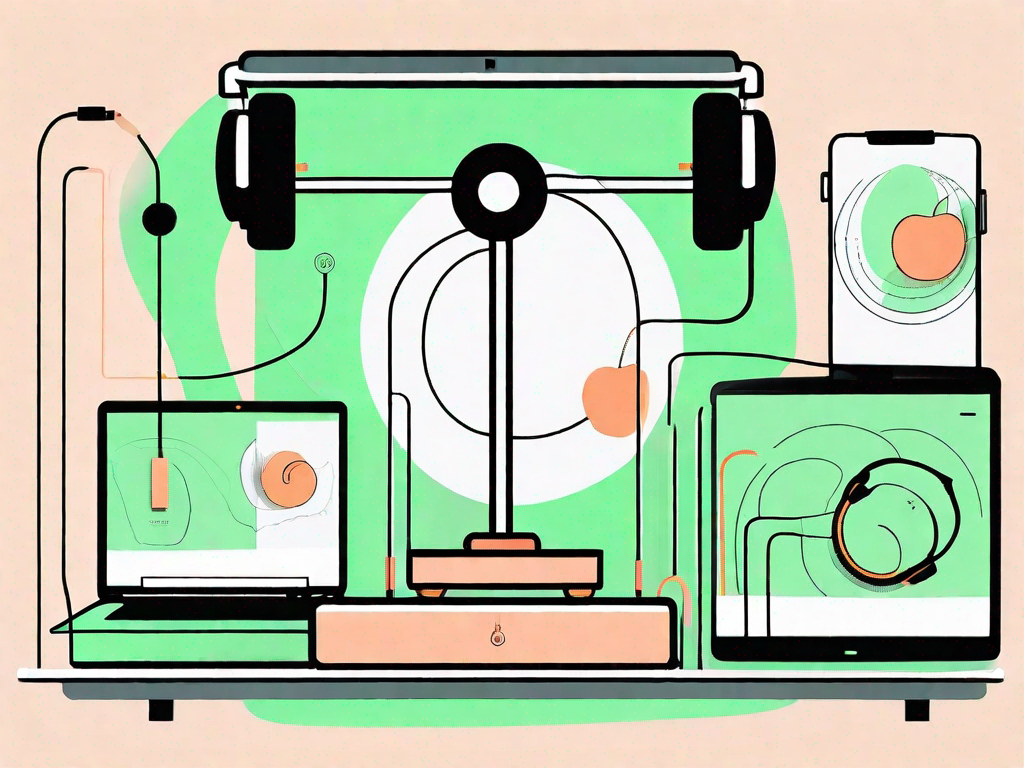 A variety of electronic devices like laptops