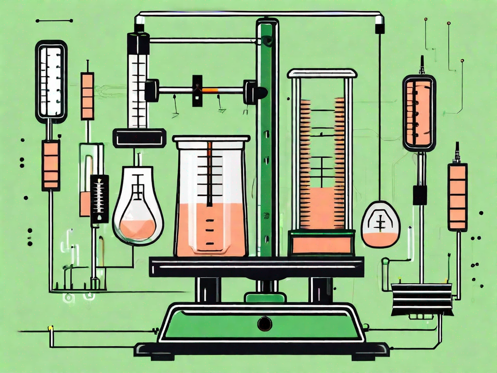 Various electronic components like resistors