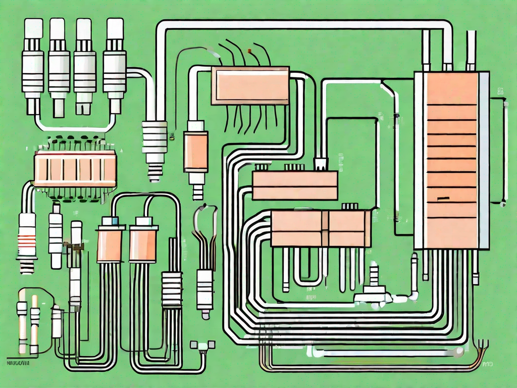 Various electronic components such as resistors